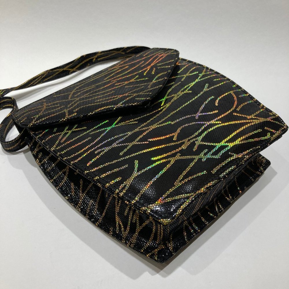 Black And Gold Purse - image 6